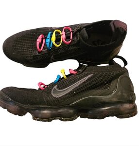Nike Air Vapormax 2021 Flyknit Black Anthracite Kids 4.5Y Women’s 6